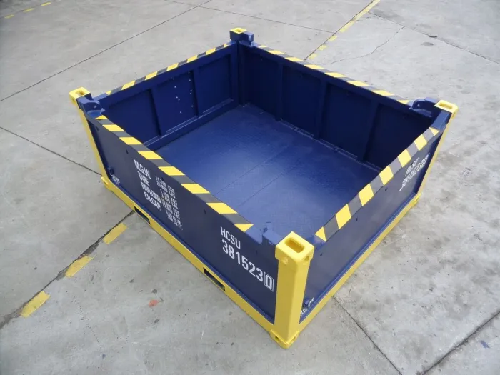 10ft DNV 2.7-1 Half-Height Open Top Offshore Container — EN 12079 & ISO/CSC Certified (New)