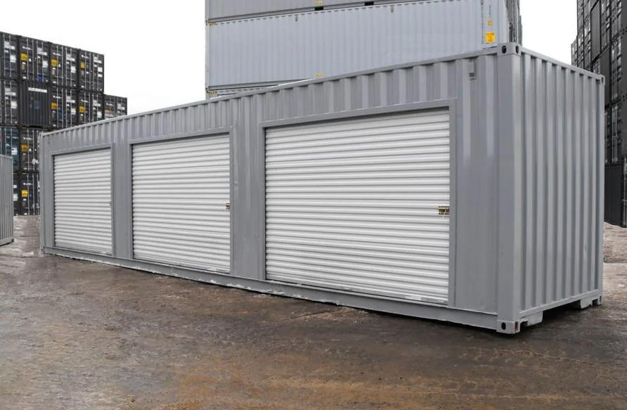 40ft Storage Container With Roll Up Side Doors