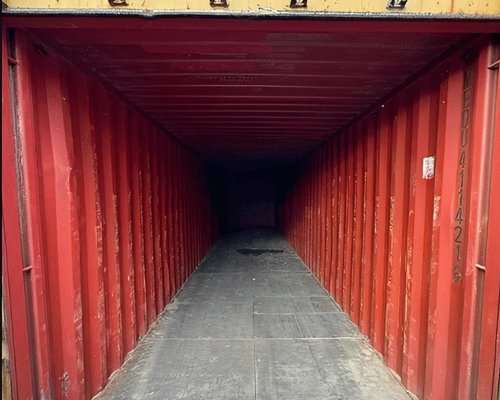 40ft Used Standard Shipping Container — Wind & Watertight, COR-TEN Steel (Used)