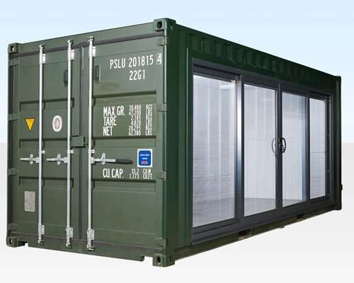 20ft One-Trip Container Home Office