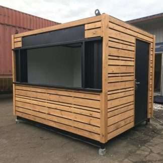 10ft Cladded Food & Drink Outlet Shipping