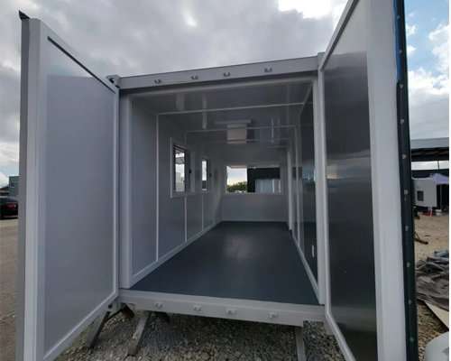 20ft Container Store — Fitted Retail & Concession Unit, 125A Electrical, Zone 3 Insulation (New)