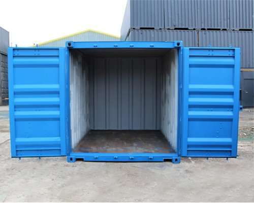 10ft Cut-Down Used Shipping Container — Wind & Watertight (Used)