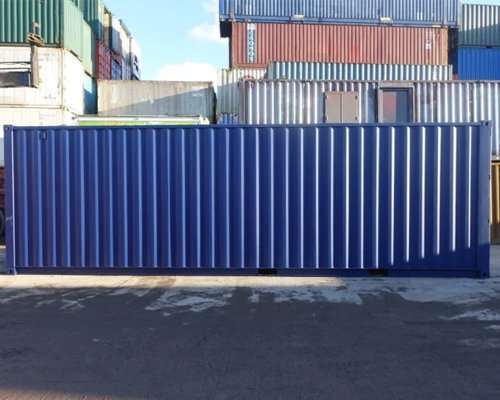 30ft One-Trip Cut-Down Shipping Container — Resprayed, Lockbox Fitted, Reinforced (New)
