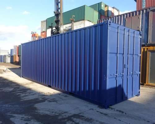 30ft One-Trip Cut-Down Shipping Container — Resprayed, Lockbox Fitted, Reinforced (New)
