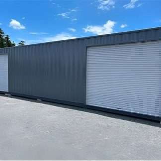 40ft Shipping Container with Dual Roll-Up Side
