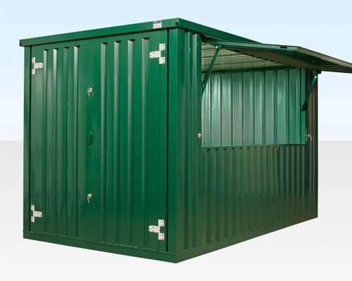 4m Flat Pack Kiosk