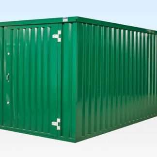8m x 2.1m End-Linked Flat Pack Container