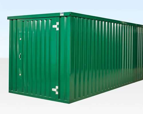8m x 2.1m End-Linked Flat Pack Container