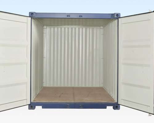 10ft One-Trip Shipping Container — Blue (New)
