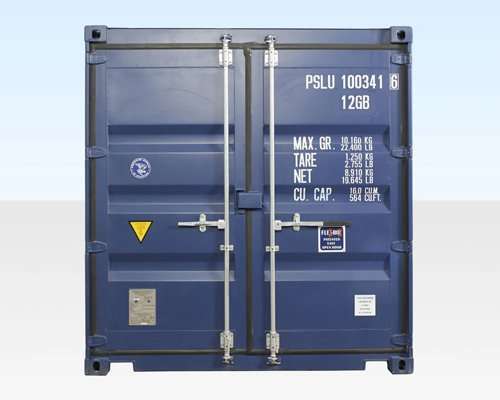 10ft One-Trip Shipping Container — Blue (New)