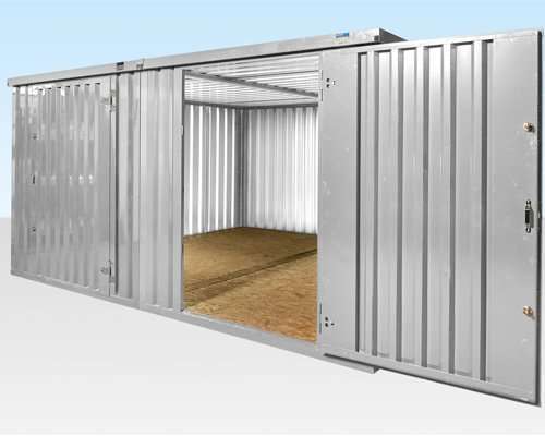 4m x 4.2m Side-Linked Flat Pack Container