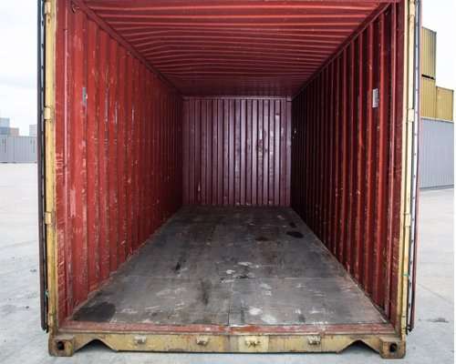 20ft Used Standard Shipping Container — Wind & Watertight, COR-TEN Steel (Used)