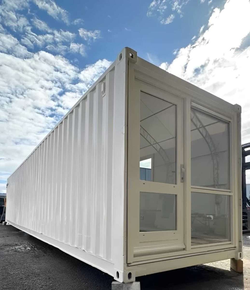 Converted 40ft Shipping Container, Open Plan Office, Portable Container Building