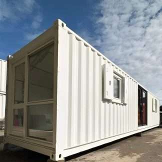 Converted 40ft Shipping Container, Open Plan Office, Portable Container Building