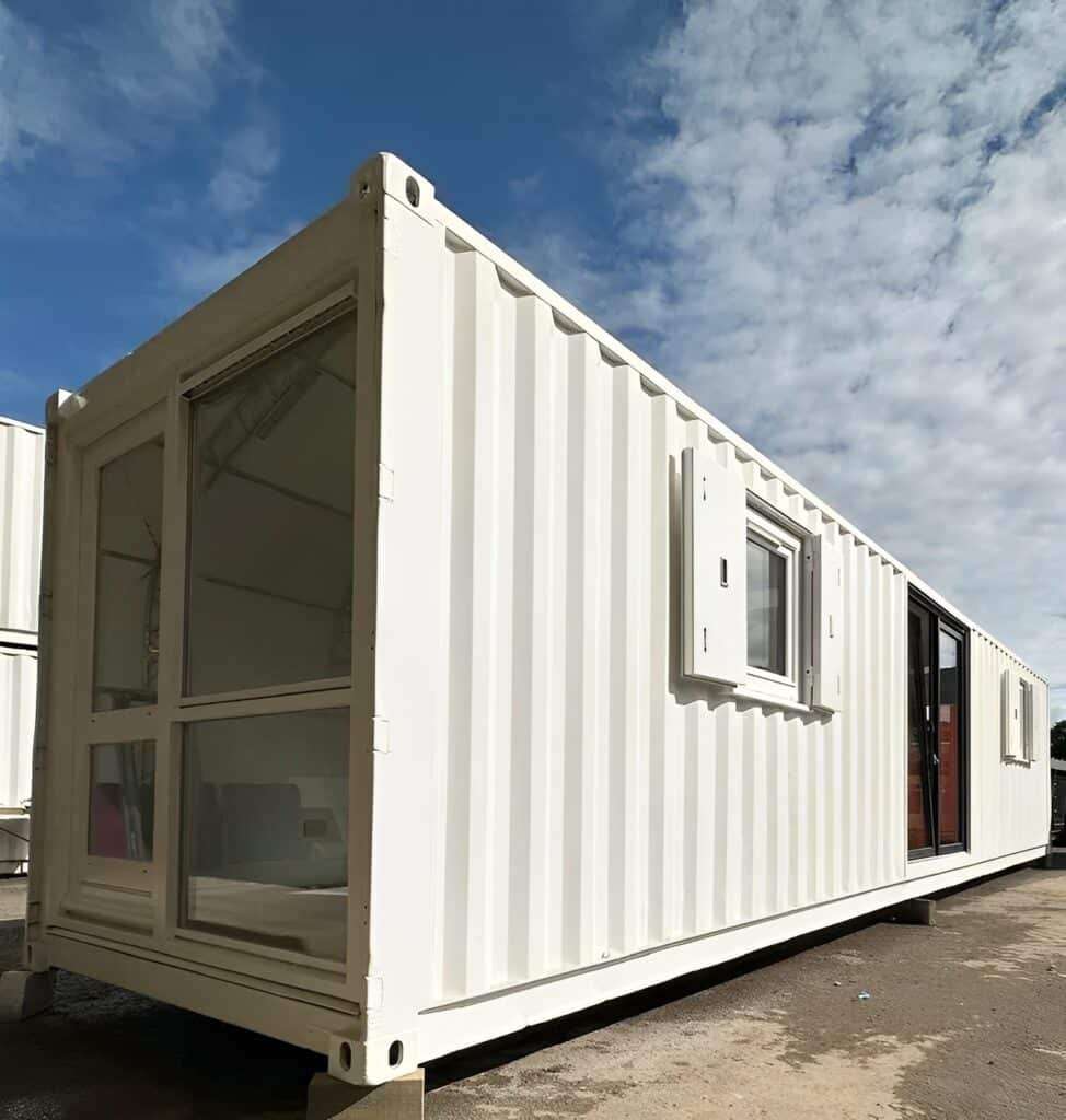 Converted 40ft Shipping Container, Open Plan Office, Portable Container Building