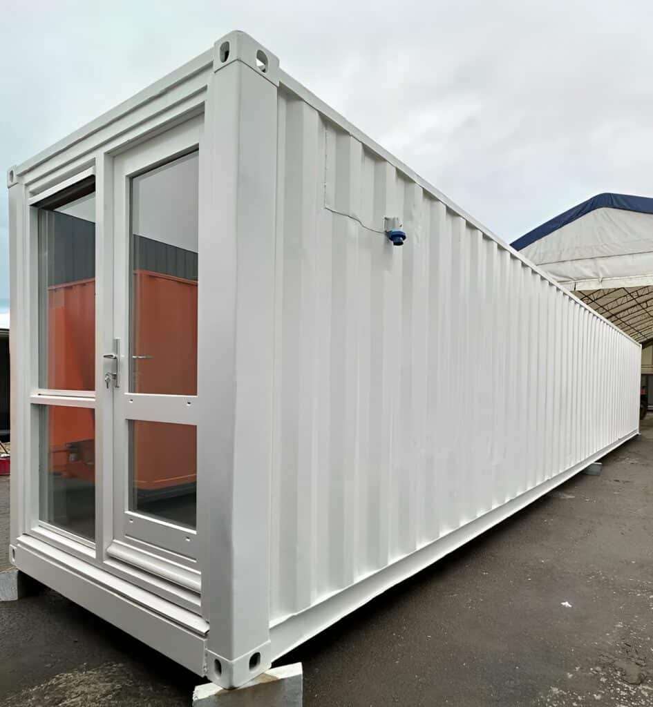 Converted 40ft Shipping Container, Open Plan Office, Portable Container Building