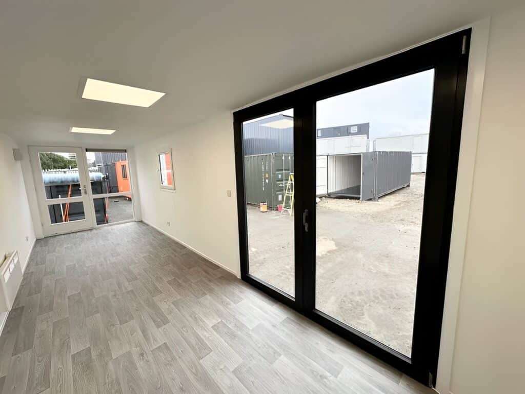 Converted 40ft Shipping Container, Open Plan Office, Portable Container Building