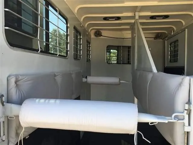 2007 Hawk 2 Horse Bumper Pull with Side Ramp and Dressing Room — view 11