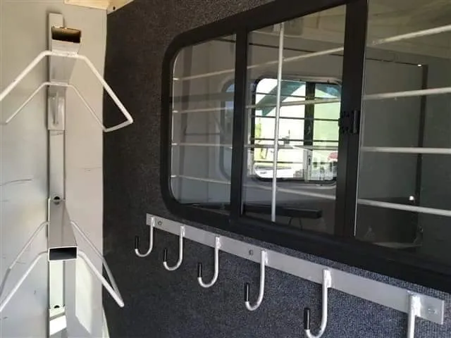 2007 Hawk 2 Horse Bumper Pull with Side Ramp and Dressing Room — view 6