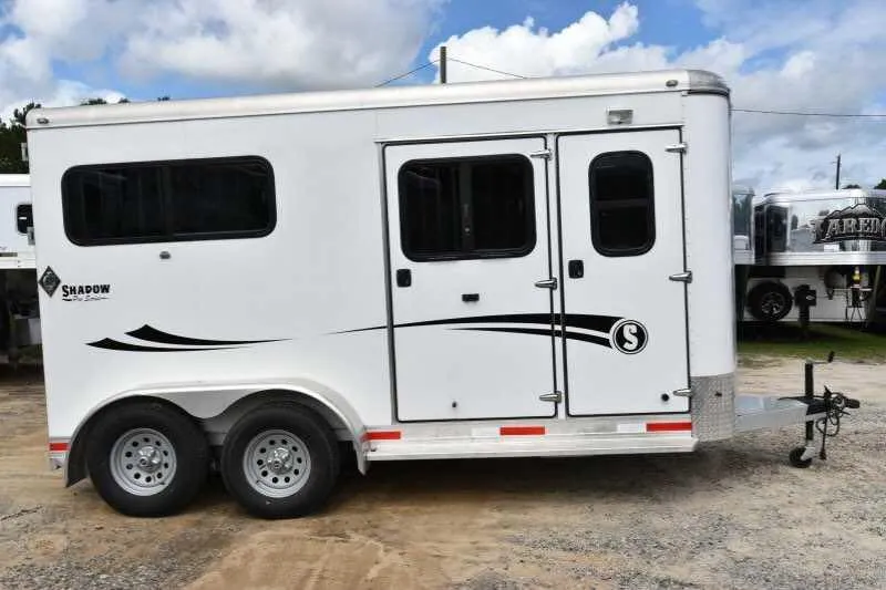 2016 Shadow 2STW-BP 2 Horse Bumper Pull with 4 ft Short Wall — view 12