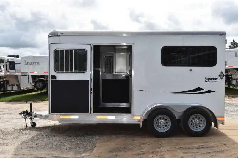 2016 Shadow 2STW-BP 2 Horse Bumper Pull with 4 ft Short Wall — view 17