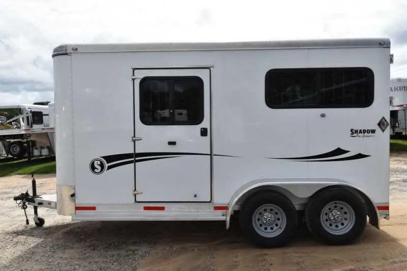 2016 Shadow 2STW-BP 2 Horse Bumper Pull with 4 ft Short Wall — view 18