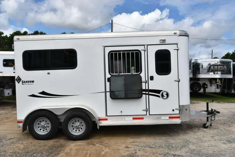 2016 Shadow 2STW-BP 2 Horse Bumper Pull with 4 ft Short Wall — view 7