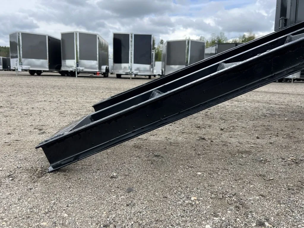 2024 RawMaxx 5x10 7K Powder Coated Dump Trailer with Tarp Kit — view 15