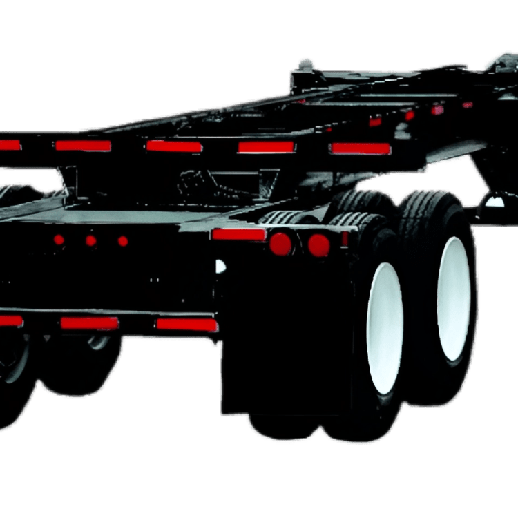 20ft Container Chassis, 67,200 lb Capacity Intermodal Trailer — view 2